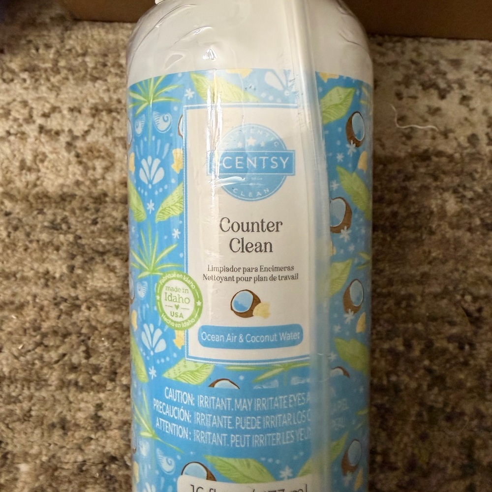 Scentsy Counter Clean — Ocean Air & Coconut Water